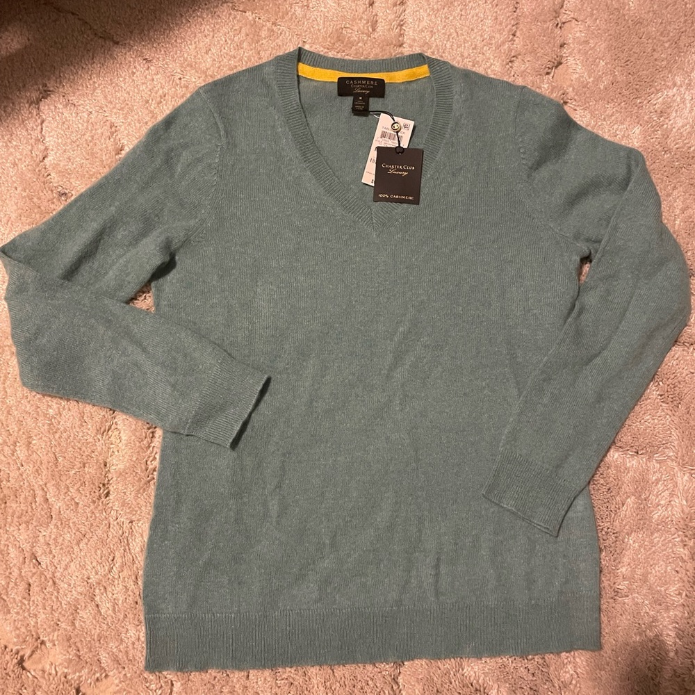 New cashmere sweater